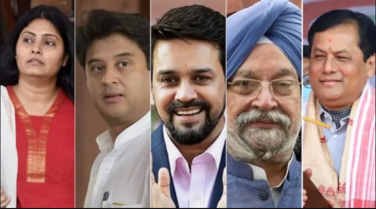 Who is the minister of which department in the new cabinet of PM Modi, here is the full list