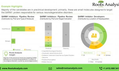 The SARM1 targeting therapeutics market is projected to grow at a CAGR of 102.1%, during the period 2033-2040